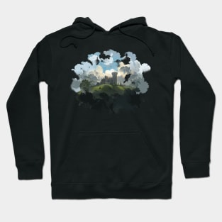 Dreamy, Fluffy Clouds of a Tuscany Castle Hoodie